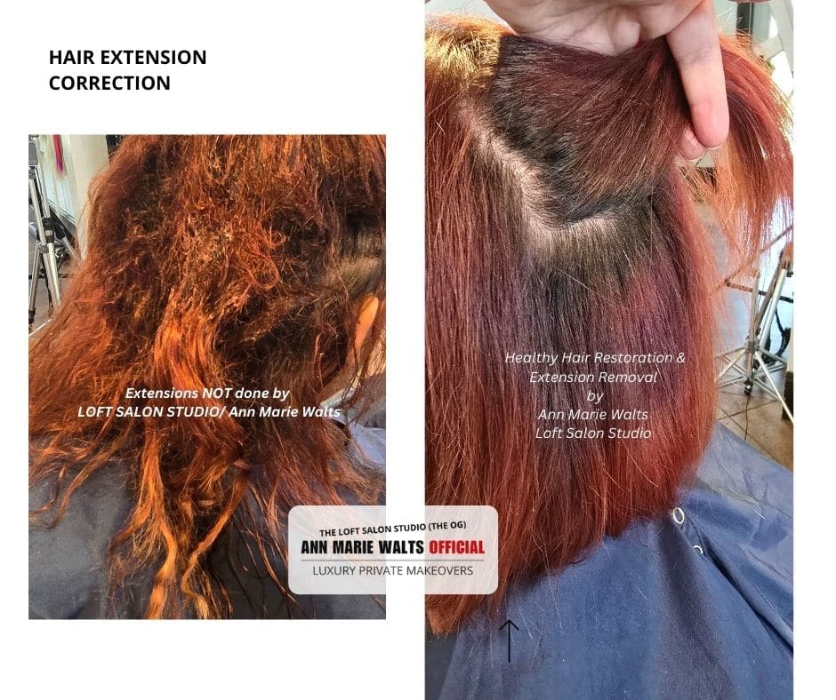 HAIR EXTENSIONS AND CORRECTIVE HAIRCOLOR NEAR ME BY ANN MARIE WALTS OFFICIAL