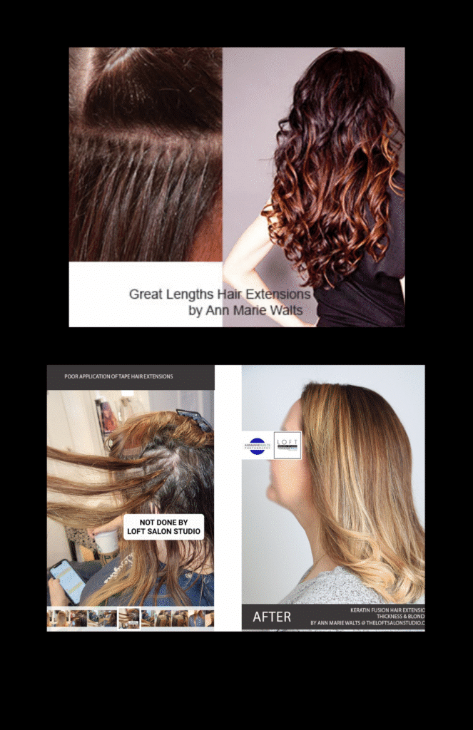 HAIR EXTENSIONS BY ANN MARIE WALTS