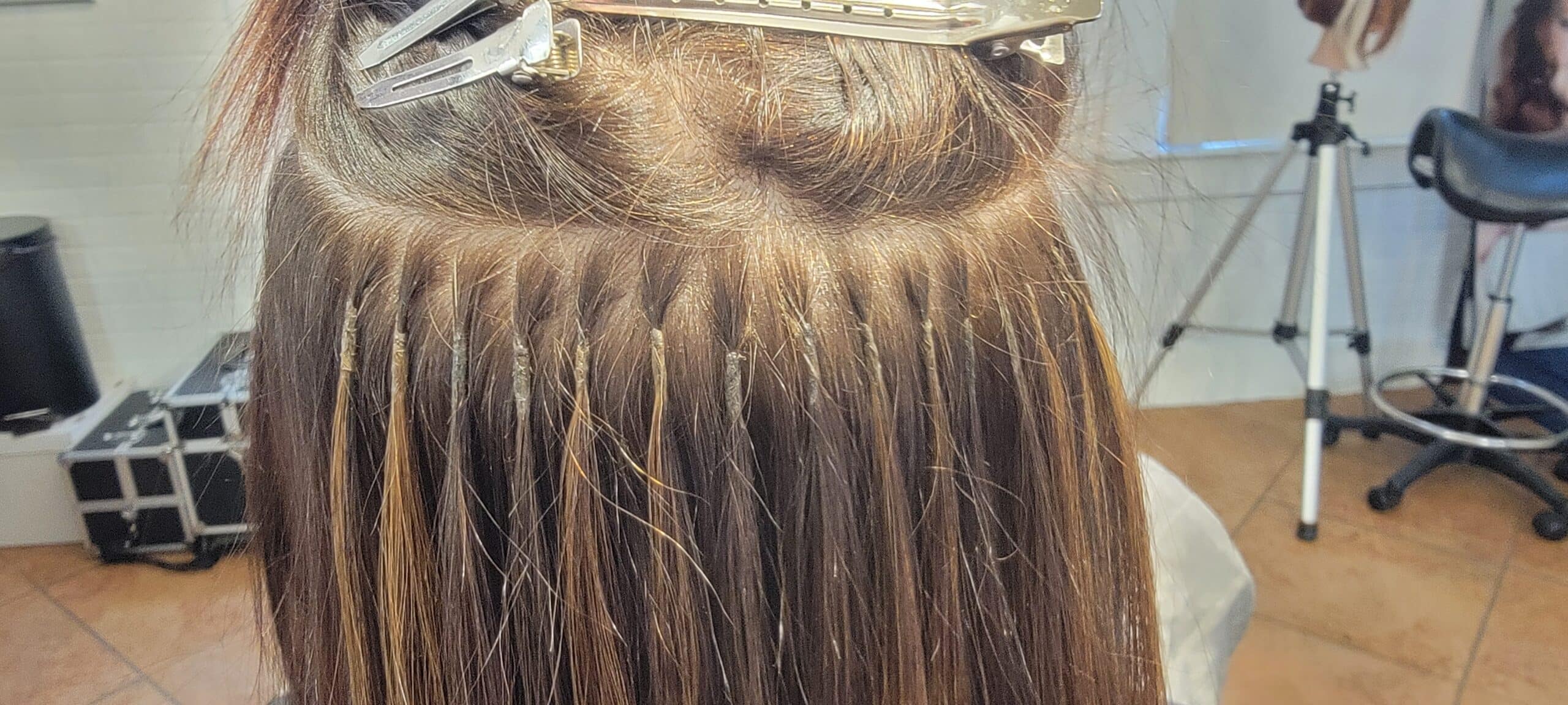 Keratin Fusion Bonds - Hair Extensions Near Me